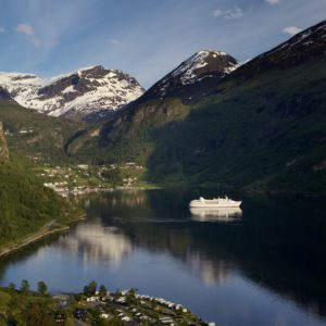 Konec fjordu Geiranger